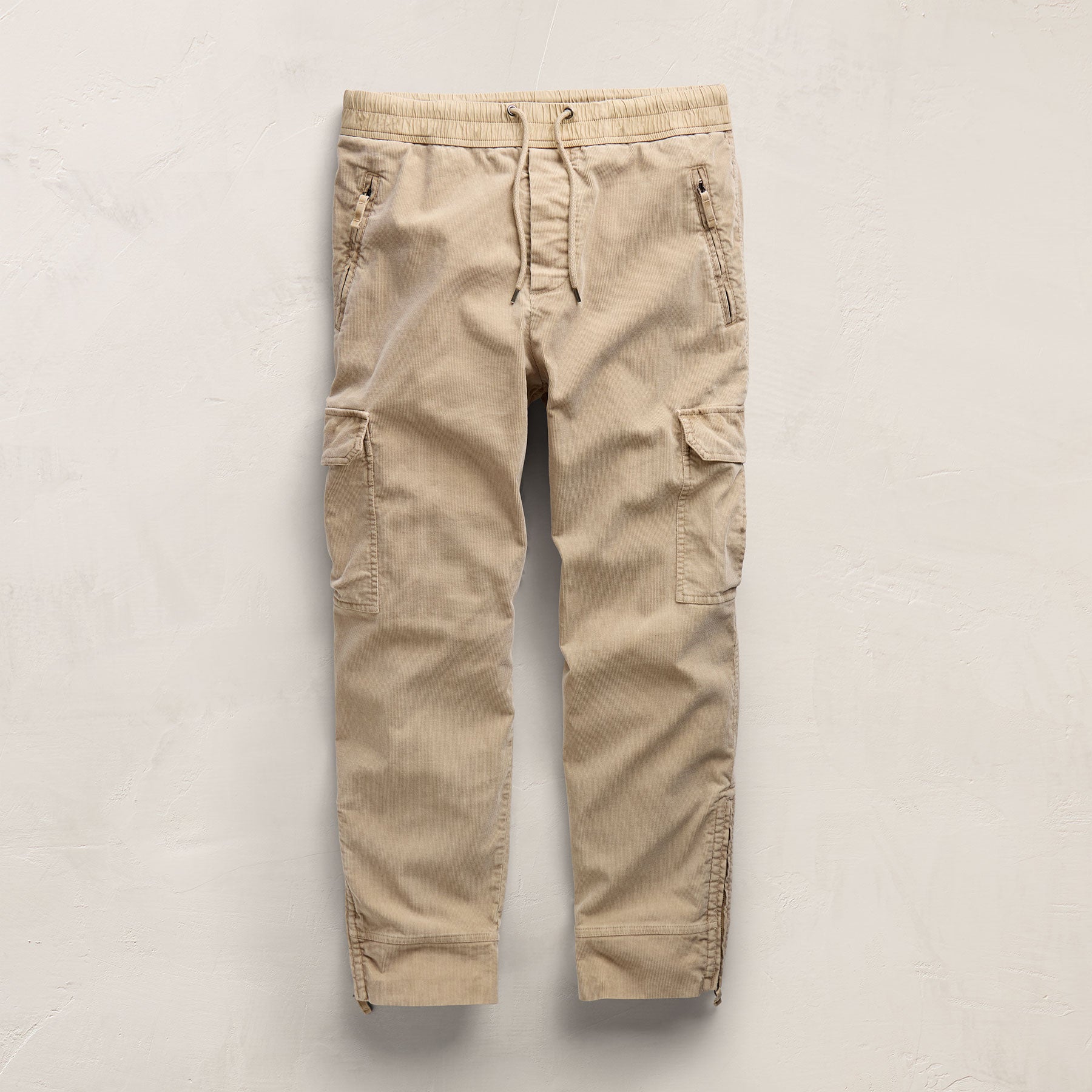Cord Utility Pant In Light Khaki Pigment | James Perse Los Angeles