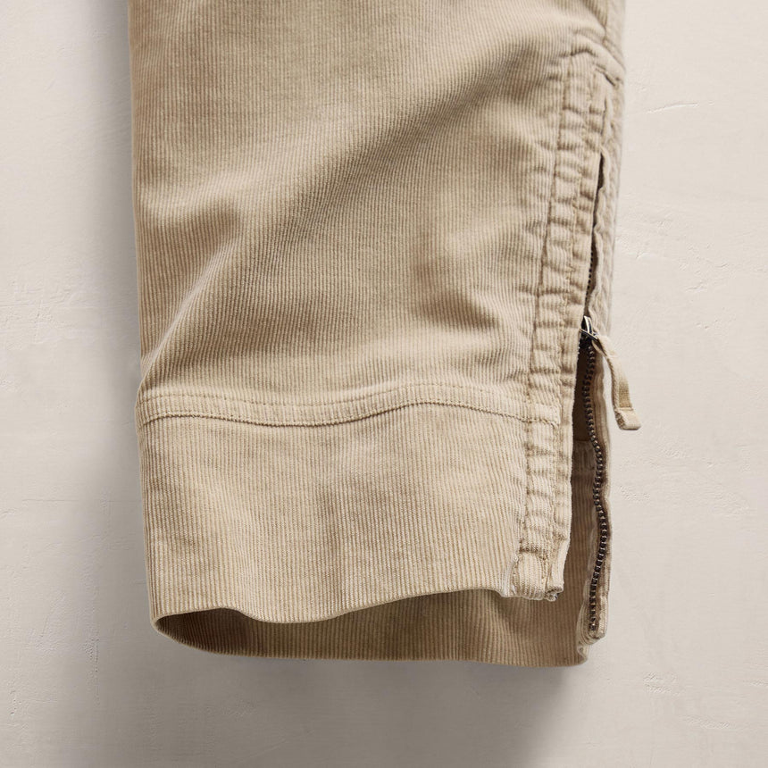 Cord Utility Pant In Light Khaki Pigment | James Perse Los Angeles