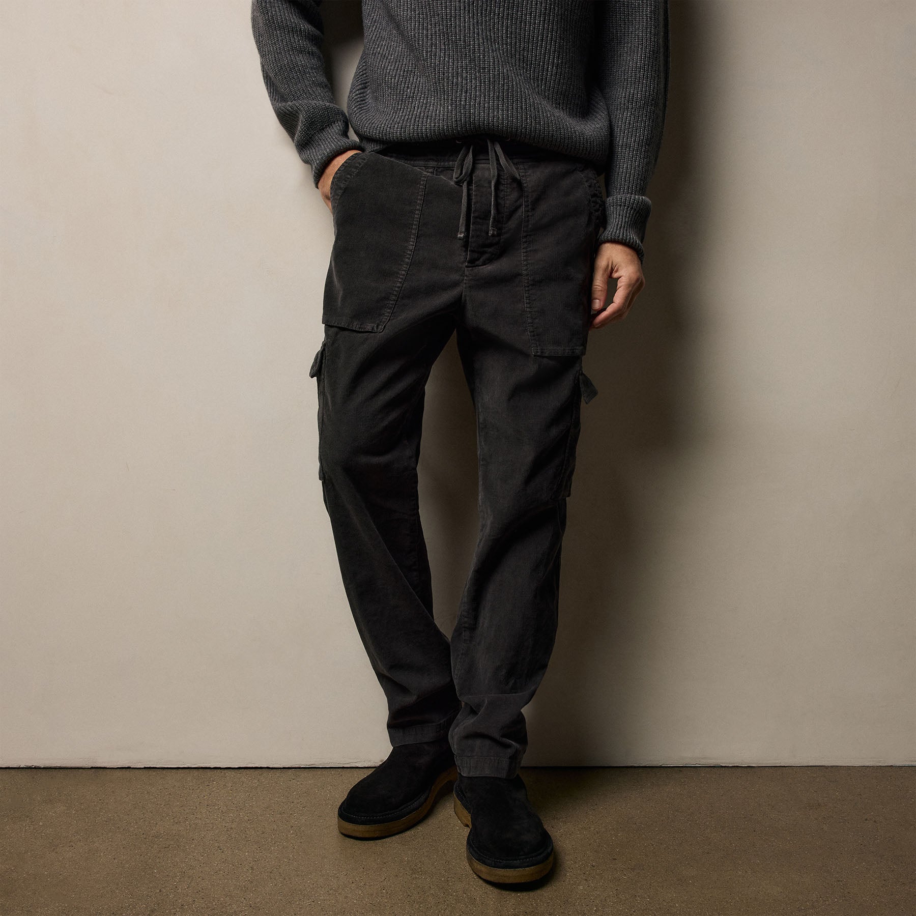 Cord Utility Pant - Magma Pigment | James Perse Los Angeles
