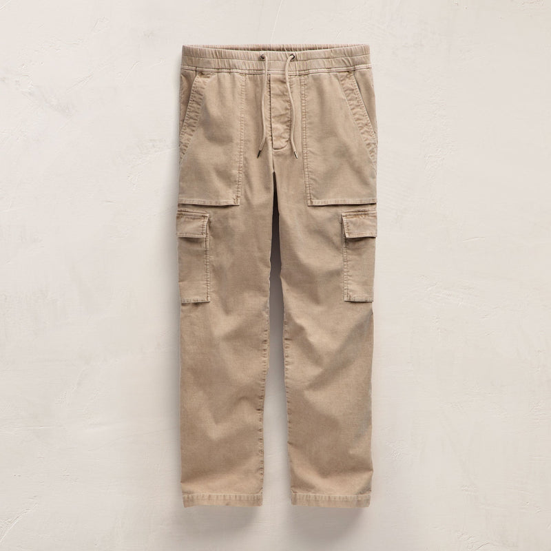 Cord Utility Pant in Stone Pigment | James Perse Los Angeles FLAT