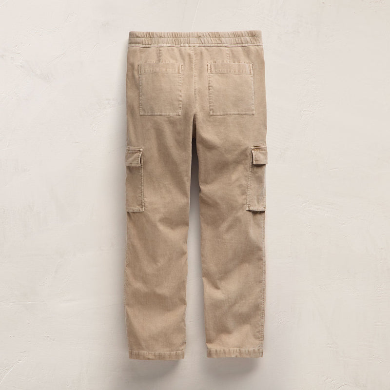 Cord Utility Pant in Stone Pigment | James Perse Los Angeles FLAT