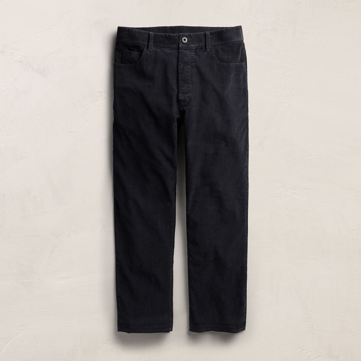 Corduroy Wide Leg 5 Pocket Pant - Classic Navy
