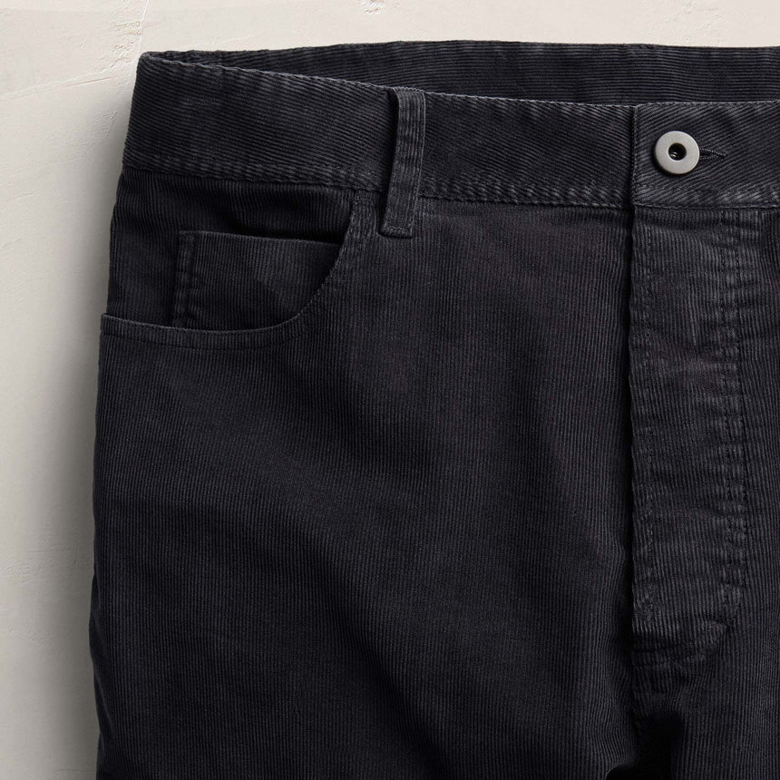 Corduroy Wide Leg 5 Pocket Pant - Classic Navy