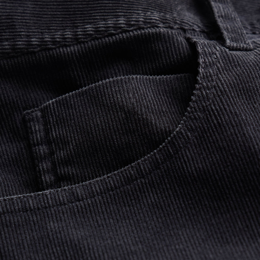 Corduroy Wide Leg 5 Pocket Pant - Classic Navy