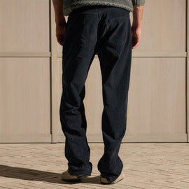 Corduroy Wide Leg 5 Pocket Pant in Classic Navy | James Perse Los Angeles