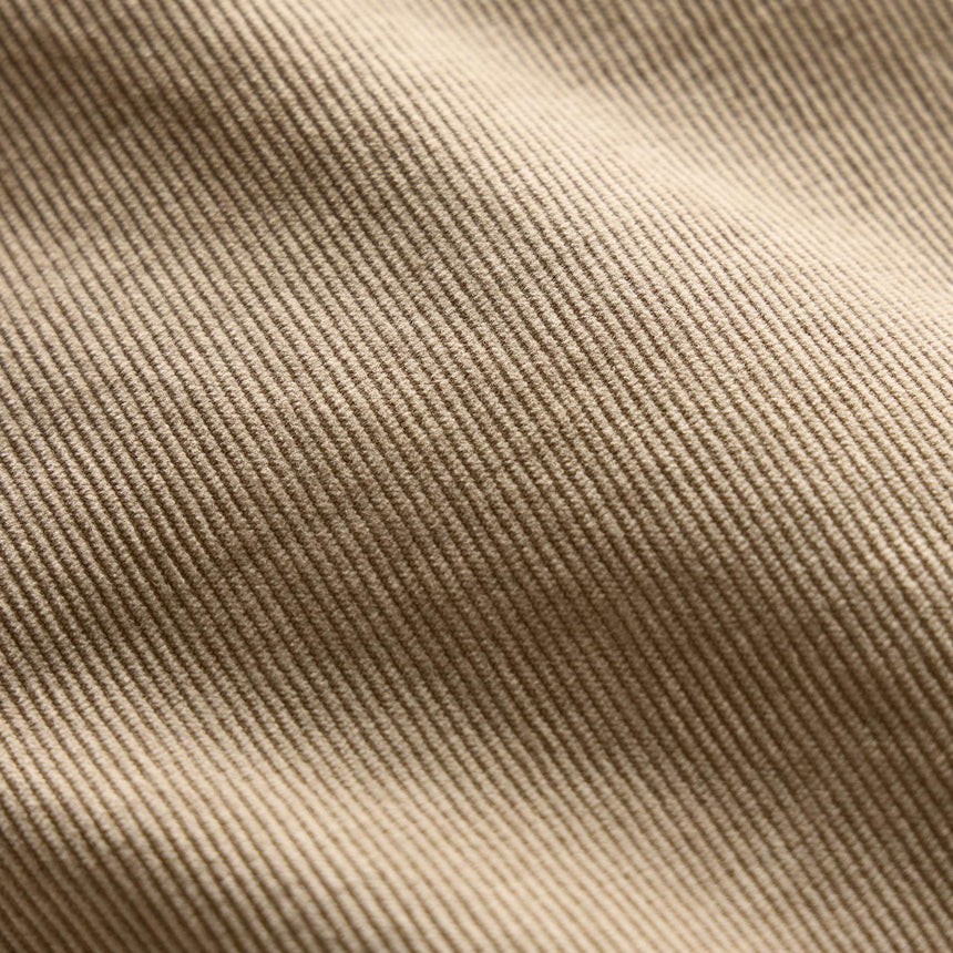 Corduroy Wide Leg 5 Pocket Pant - Cement Pigment