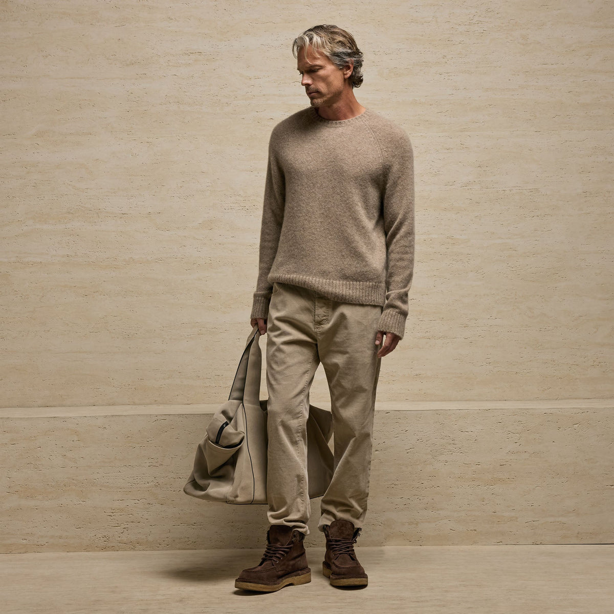 Corduroy 5 Pocket Pant in Cement Pigment | James Perse Los Angeles