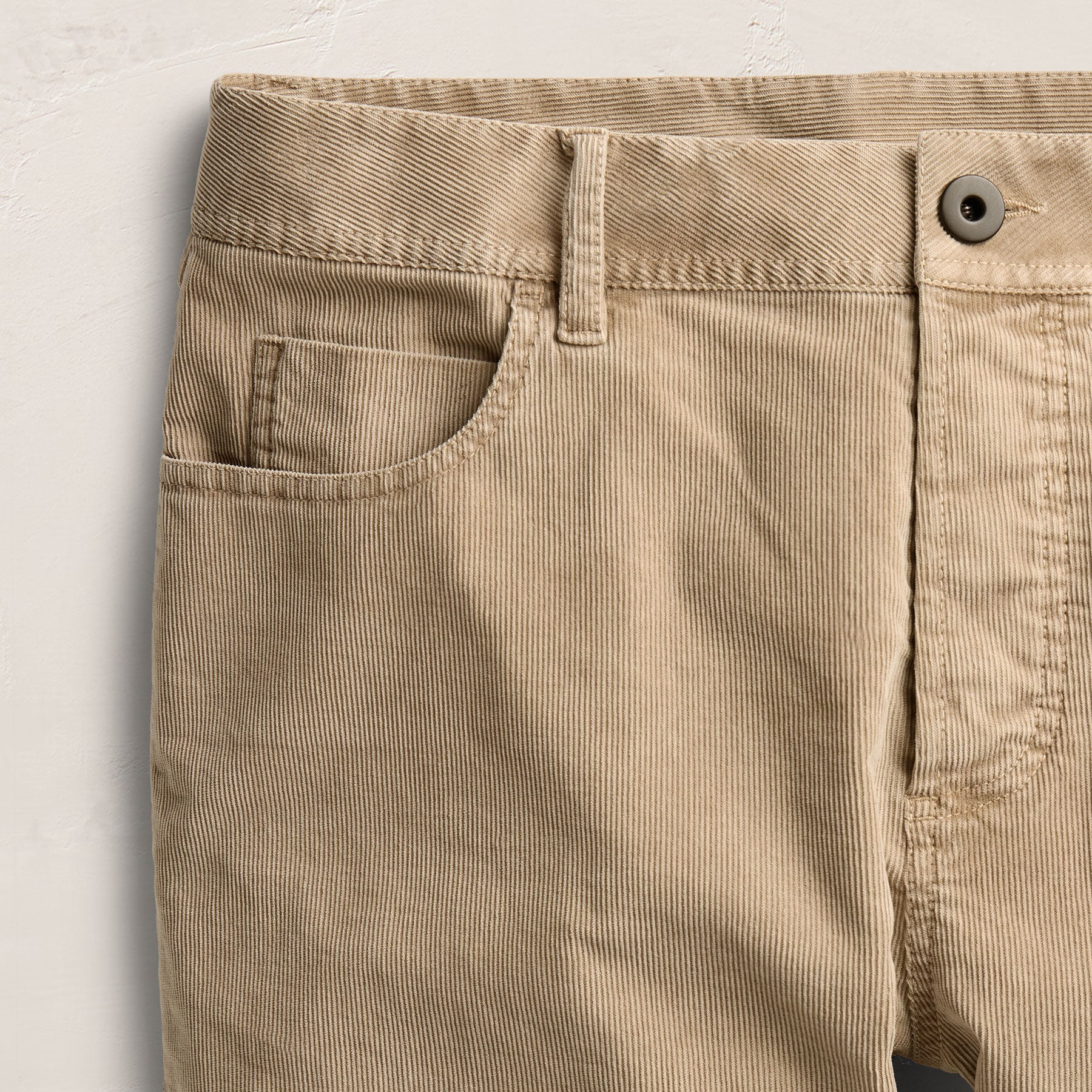 Corduroy 5 Pocket Pant - Cement Pigment