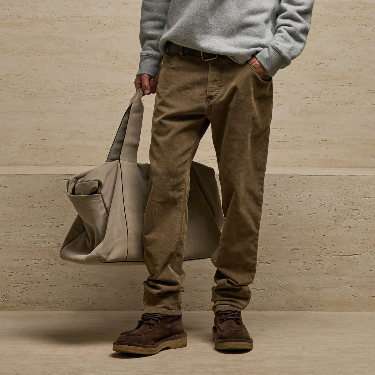Corduroy 5 Pocket Pant in Earth Pigment | James Perse Los Angeles