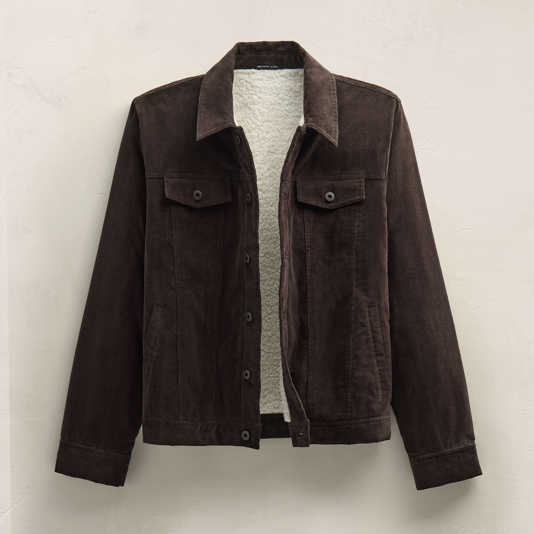 Cotton Moleskin Flight Jacket - Porcupine | James Perse Los Angeles