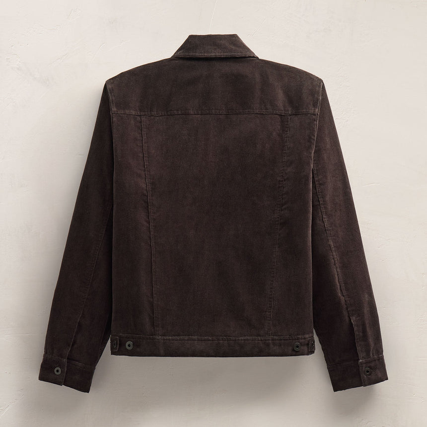 Corduroy Jacket in Kona | James Perse Los Angeles FLAT