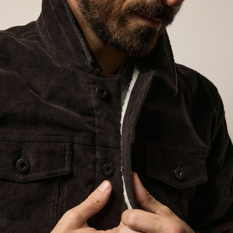Corduroy Jacket in Kona | James Perse Los Angeles
