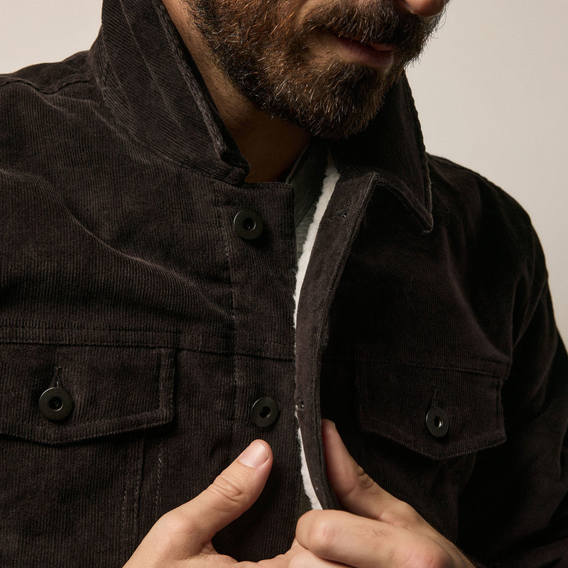 Corduroy Jacket in Kona | James Perse Los Angeles