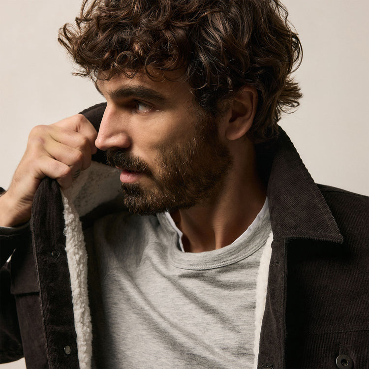 Corduroy Jacket in Kona | James Perse Los Angeles