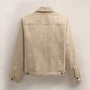 Corduroy Jacket in Stone | James Perse Los Angeles