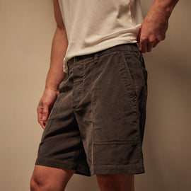 Venice Beach Cord Short in Magma Pigment | James Perse Los Angeles