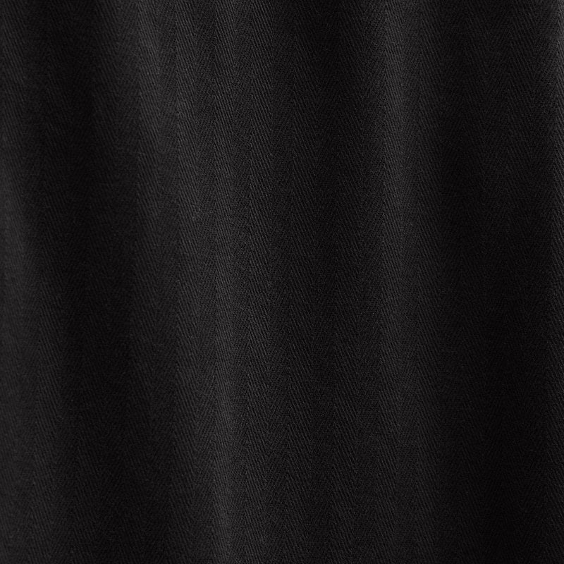 Herringbone Twill Trouser in Black | James Perse Los Angeles