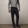 Herringbone Twill Trouser in Black | James Perse Los Angeles