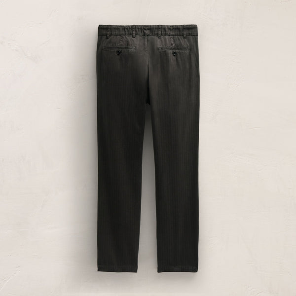 Herringbone Twill Golf Trouser in Magma Pigment | James Perse Los Angeles