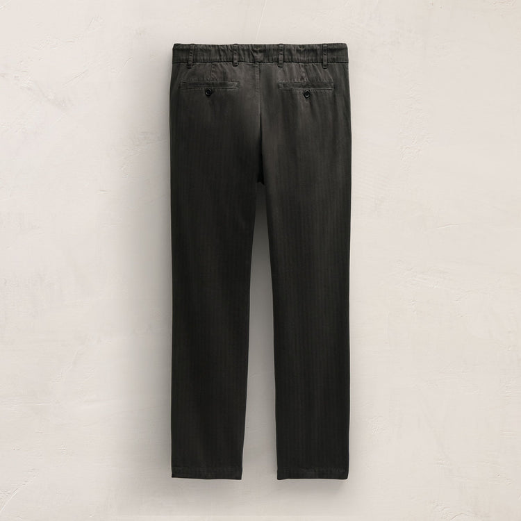 Herringbone Twill Golf Trouser in Magma Pigment | James Perse Los Angeles