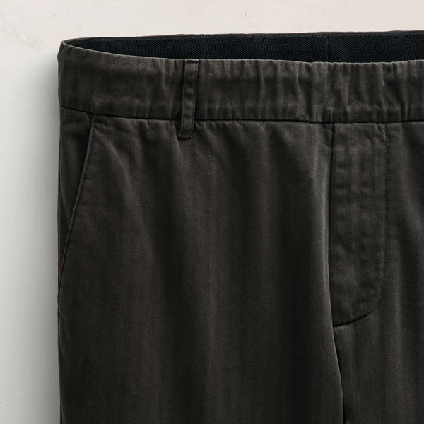 Herringbone Twill Golf Trouser in Magma Pigment | James Perse Los Angeles