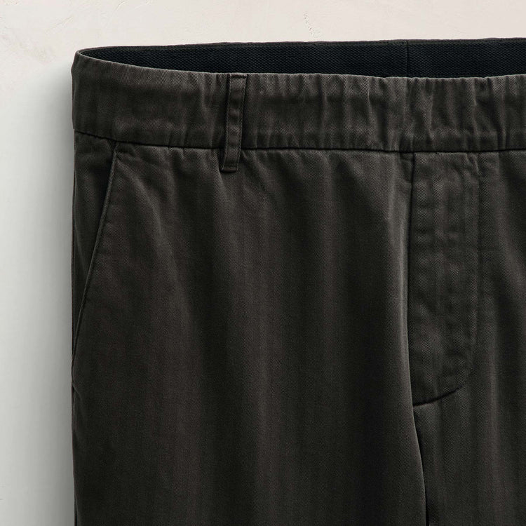 Herringbone Twill Golf Trouser in Magma Pigment | James Perse Los Angeles