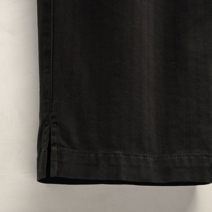 Herringbone Twill Golf Trouser in Magma Pigment | James Perse Los Angeles FLAT