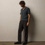 Herringbone Twill Trouser in Magma Pigment | James Perse Los Angeles