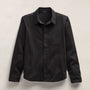 Herringbone Twill Shirting in Black | James Perse Los Angeles