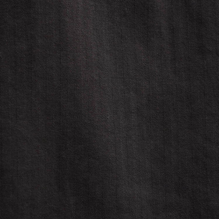 Herringbone Twill Shirting in Black | James Perse Los Angeles