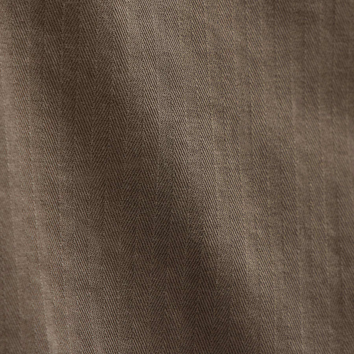 Herringbone Twill Shirting in Caribou Pigment | James Perse Los Angeles