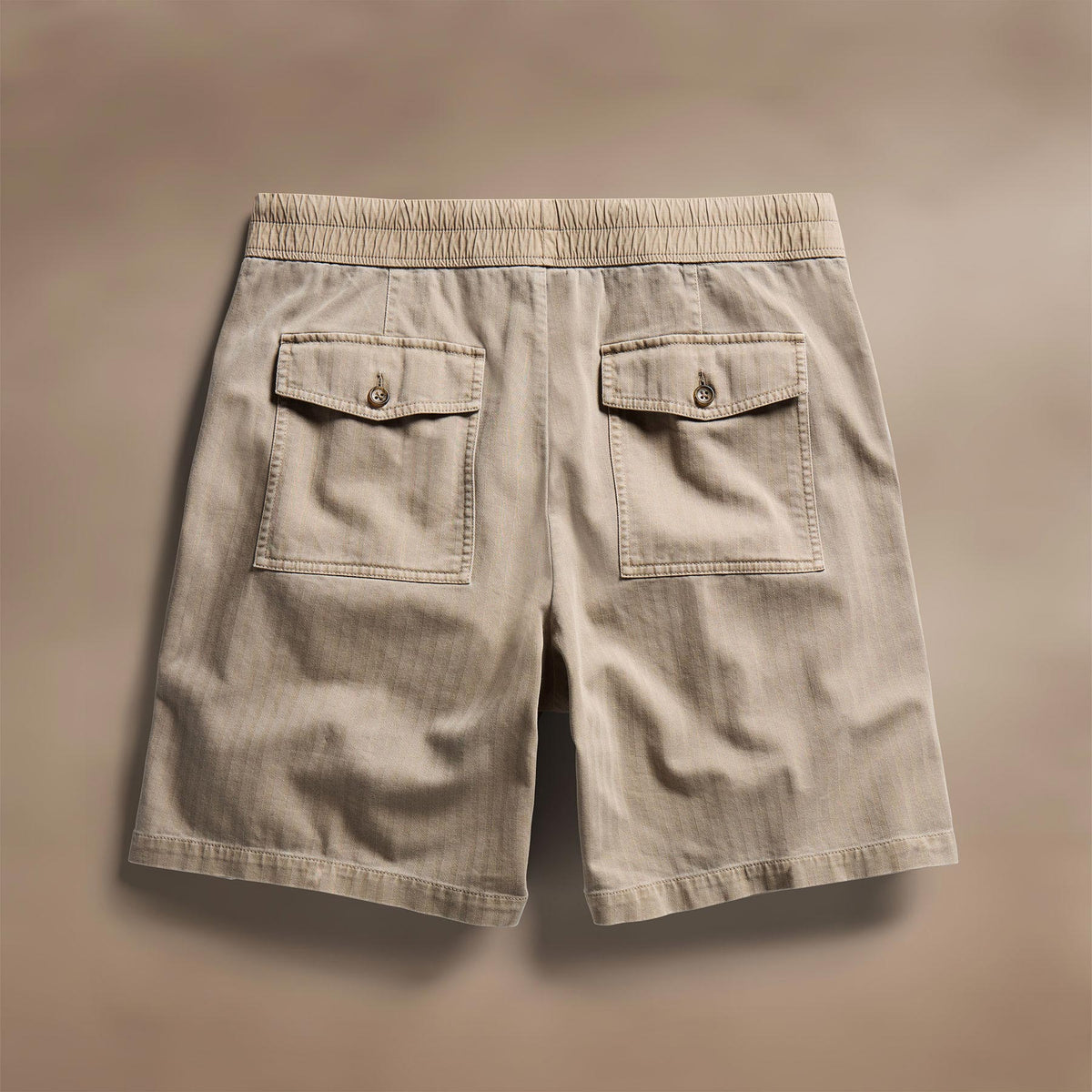 Herringbone Twill Utility Short Short in Overcast Pigment | James Perse Los Angeles
