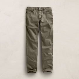 Brushed Twill 5 Pocket Pant in Birch Pigment | James Perse Los Angeles