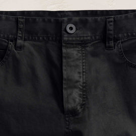 Brushed Twill 5 Pocket Pant in Black | James Perse Los Angeles