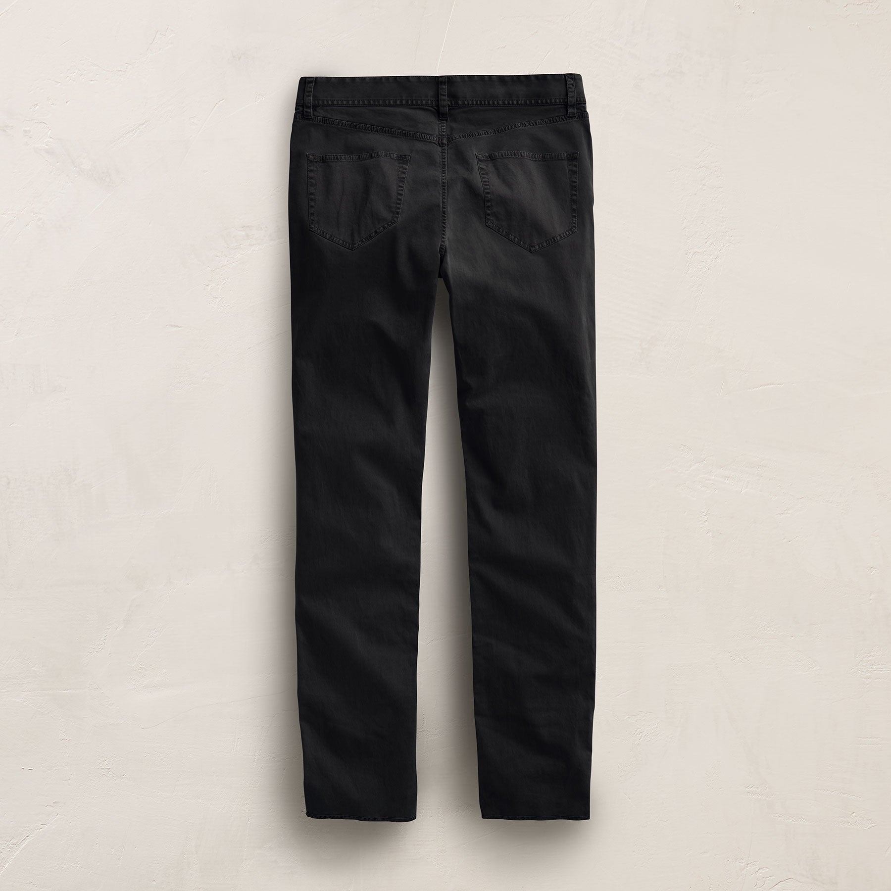 Brushed Twill 5 Pocket Pant - Black | James Perse Los Angeles