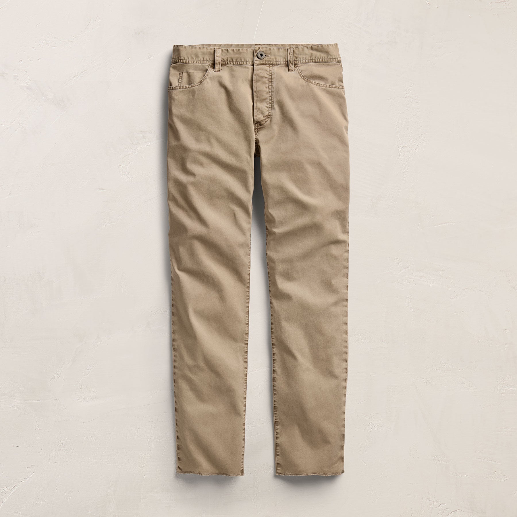 Brushed Twill 5 Pocket Pant - Cement Pigment