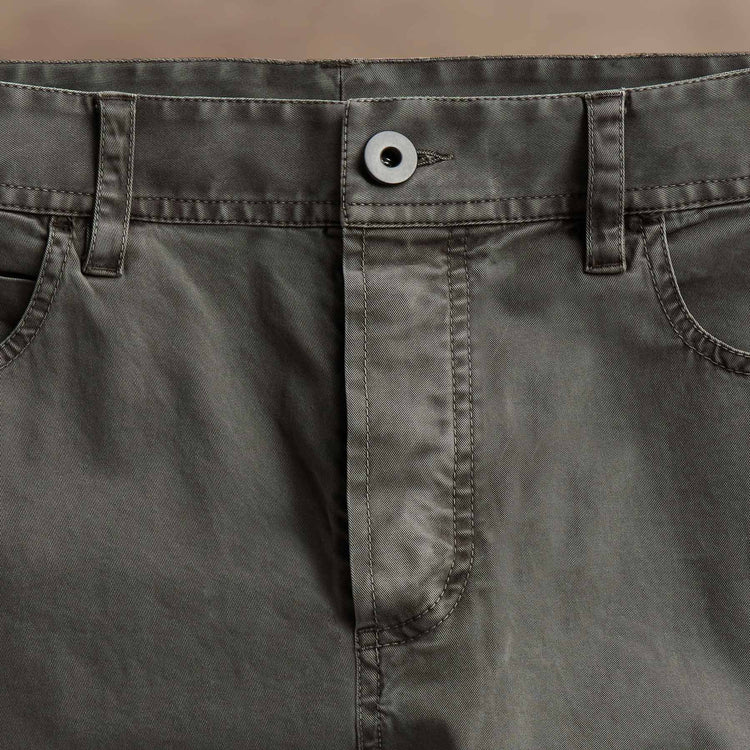Brushed Twill 5 Pocket Pant in Granite Pigment | James Perse Los Angeles