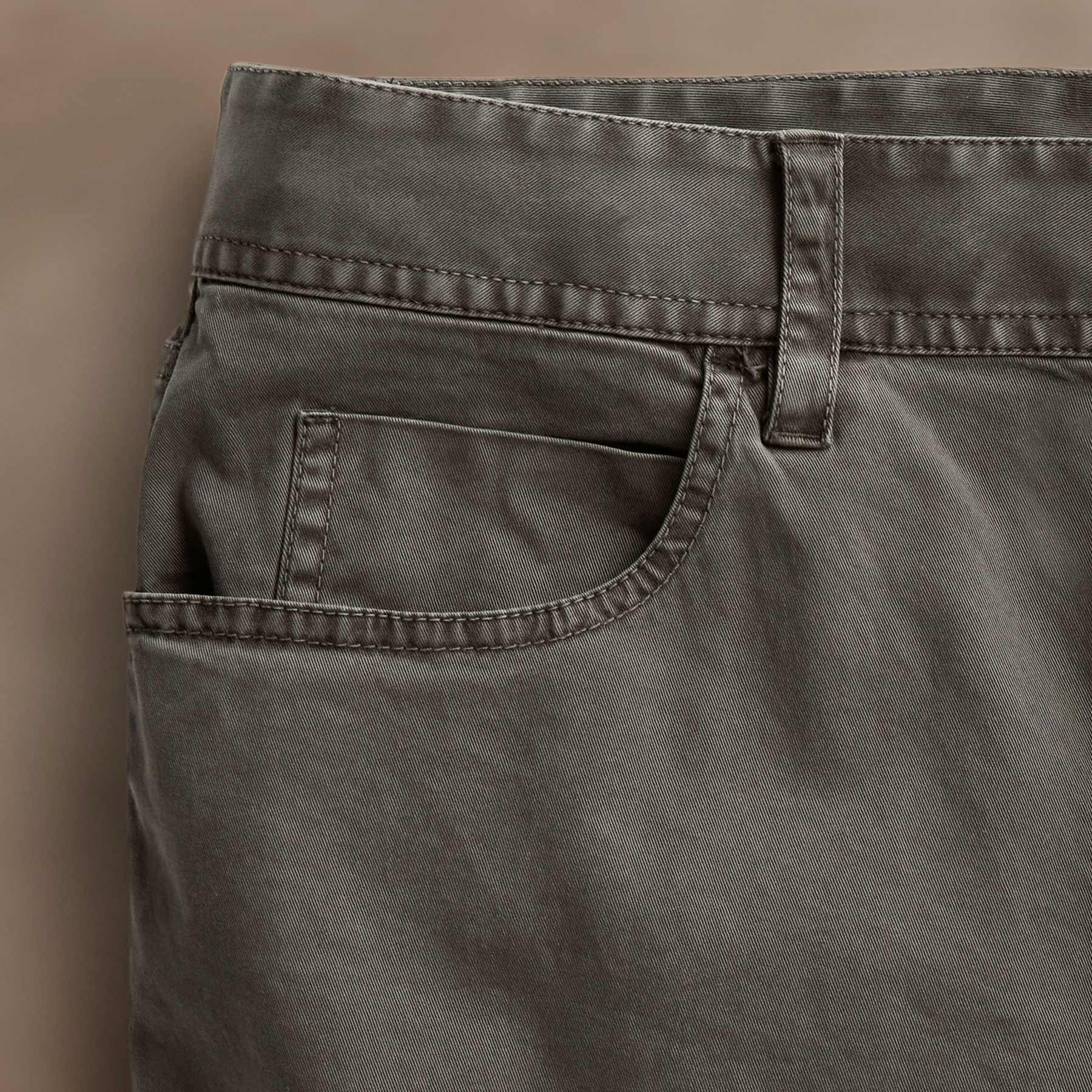 Brushed Twill 5 Pocket Pant - Granite Pigment | James Perse Los
