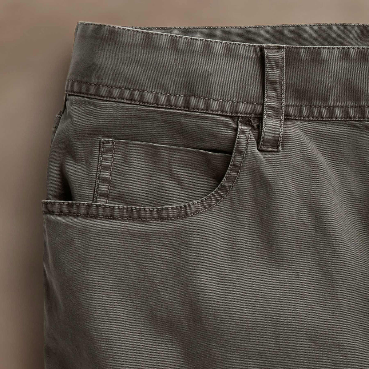Brushed Twill 5 Pocket Pant in Granite Pigment | James Perse Los Angeles