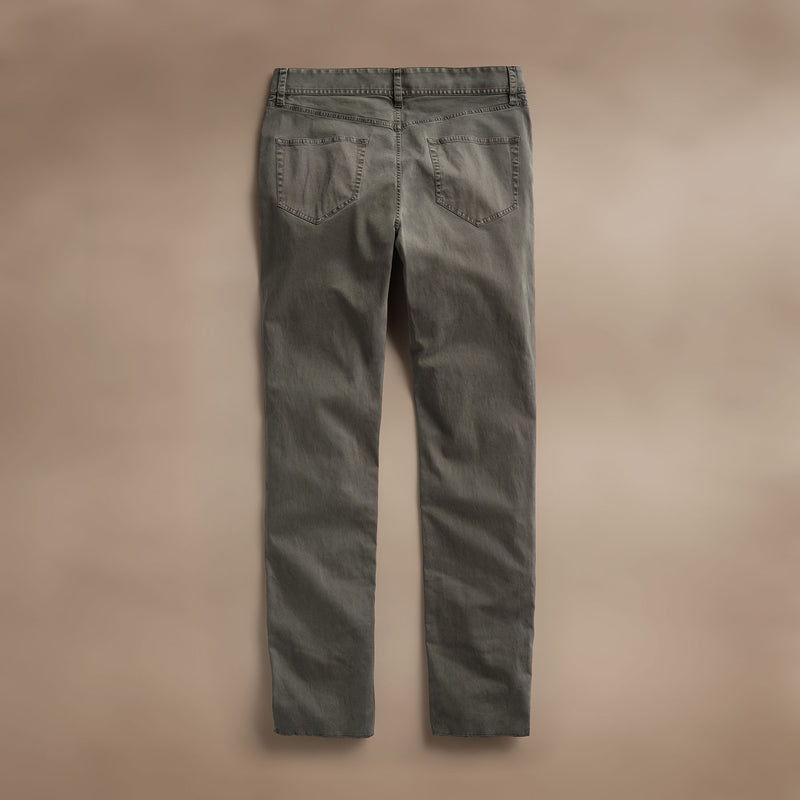 Brushed Twill 5 Pocket Pant in Granite Pigment | James Perse Los Angeles