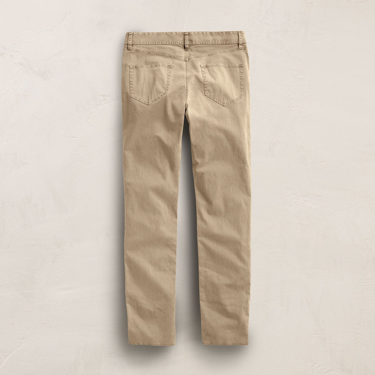 Brushed Twill 5 Pocket Pant in Light Khaki Pigment | James Perse Los Angeles
