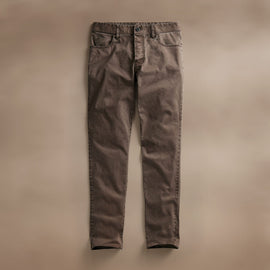 Brushed Twill 5 Pocket Pant  in Loam Pigment | James Perse Los Angeles