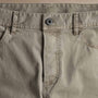 Brushed Twill 5 Pocket Pant  in Light Tan Pigment | James Perse Los Angeles