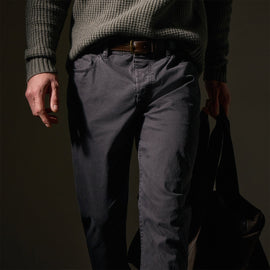 Brushed Twill 5 Pocket Pant in Magma Pigment | James Perse Los Angeles