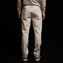 Brushed Twill 5 Pocket Pant in Salt Pigment | James Perse Los Angeles