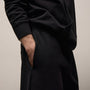 Italian Knit Sweatpant in Black | James Perse Los Angeles