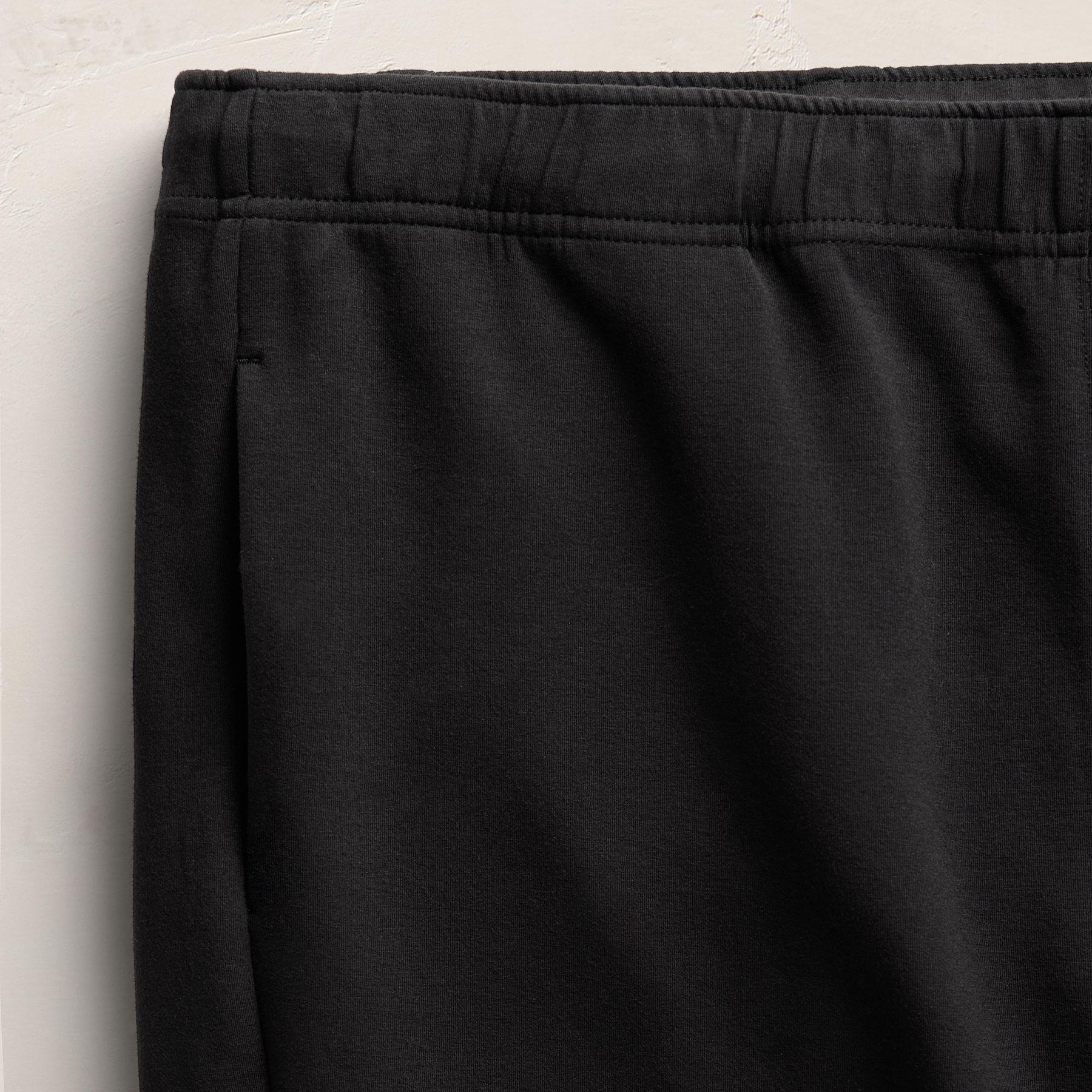 Italian Knit Sweatpant in Black | James Perse Los Angeles
