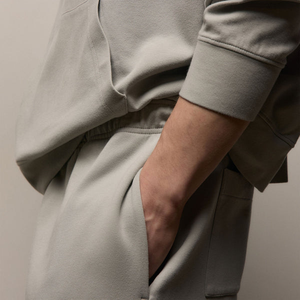 Italian Knit Sweatpant in Fog | James Perse Los Angeles