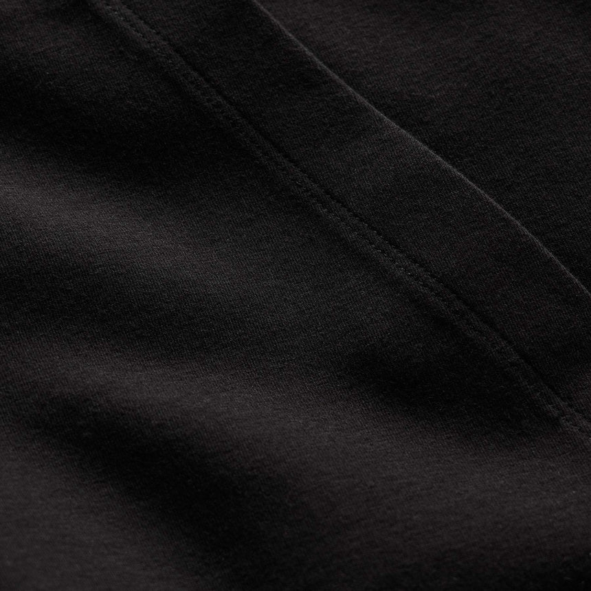 Italian Knit Hoodie in Black | James Perse Los Angeles