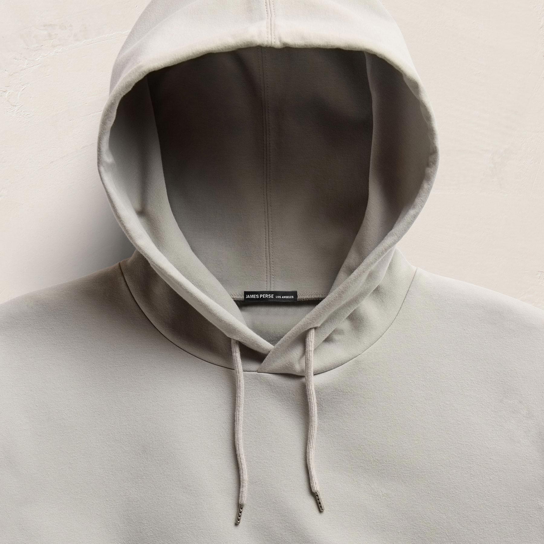 Italian Knit Hoodie in Fog | James Perse Los Angeles